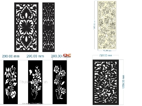 Bộ sưu tập Catalogue 10 mẫu vách ngăn lá mới nhất