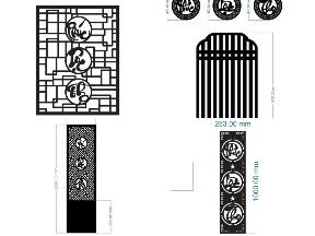 Bộ sưu tập Bộ sưu tập 10 mẫu vách ngăn phúc lộc thọ đẹp