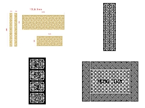 Bộ sưu tập Tổng hợp 10 mẫu vách ngăn CNC hiện đại và sang trọng