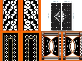 Bộ sưu tập Tổng hợp 15 mẫu Cổng 2 cánh hoa văn đơn giản