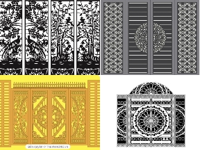 Bộ sưu tập Bộ sưu tập 15 mẫu Cổng 4 cánh giá rẻ nhất hiện nay