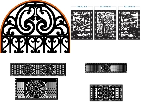 Bộ sưu tập Bộ sưu tập 10 mẫu hàng rào nghệ thuật đẹp cho công trình dân dụng