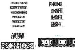 Bộ sưu tập Bộ sưu tập 15 mẫu lan can cnc nghệ thuật cho công trình cao cấp