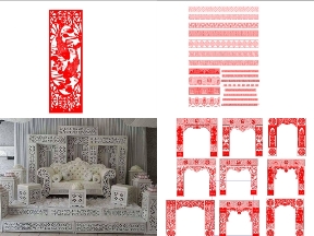 Bộ sưu tập Bộ thiết kế 15 mẫu vách ngăn gỗ đa dạng phong cách và họa tiết