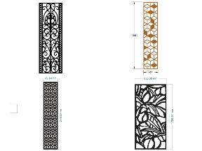 Bộ sưu tập Tuyển tập 15 mẫu vách ngăn mới với hoa văn độc đáo và tinh tế