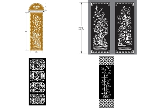 Bộ sưu tập 15 mẫu vách trúc phong thủy biểu tượng của bình an