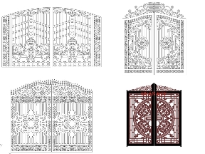 Bộ sưu tập Trọn bộ 20 mẫu Cổng 2 cánh đơn giản giá rẻ nhất hiện nay