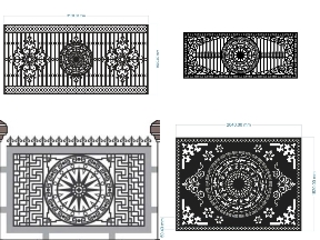 Bộ sưu tập 10 mẫu hàng rào CNC hiện đại giúp không gian thêm nổi bật