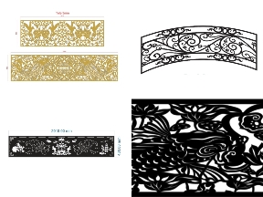 Bộ sưu tập Tuyển tập 5 mẫu lan can cá CNC độc đáo đầy nghệ thuật