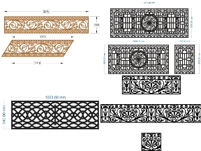 Bộ sưu tập Bộ sưu tập 10 mẫu lan can cnc hiện đại dành cho nhà phố đẹp