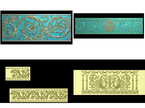 Bộ sưu tập Download bộ sưu tập 5 mẫu lan can nhôm đúc 3d jdp