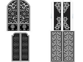 Bộ sưu tập Bộ sưu tập 50 mẫu cổng 2 cánh mới nhất