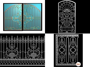 Bộ sưu tập 5 mẫu hàng rào trống đồng đẹp mang phong cách hiện đại
