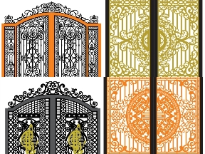 Bộ sưu tập Tổng hợp trọn bộ 10 mẫu Cổng 2 cánh đẹp mắt nhất
