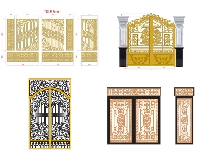 Bộ sưu tập Bộ 10 mẫu Cổng 2 cánh giá ưu đãi giảm 20%