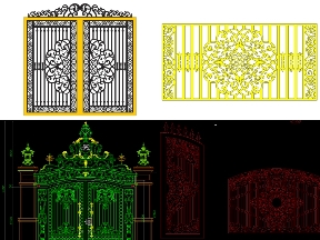 Bộ sưu tập Tổng hợp trọn bộ 10 mẫu Cổng 2 cánh và hàng rào tuyệt đẹp