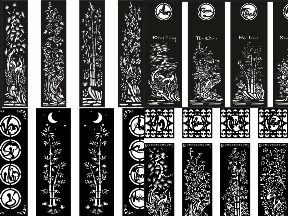 Bộ sưu tập Trọn bộ 10 mẫu cổng 4 cánh An khang thịnh vượng