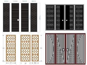 Bộ sưu tập Bộ 10 mẫu Cổng 4 cánh giá rẻ nhất 2026 đẹp mắt