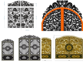 Bộ sưu tập Bộ sưu tập 5 mẫu Cổng chùa mới nhất