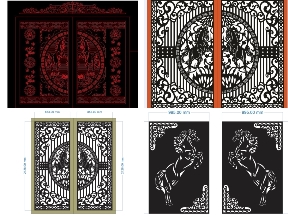 Bộ sưu tập Bộ sưu tập 10 mẫu cổng ngựa 2 cánh giá cực rẻ