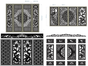 Bộ sưu tập Bộ sưu tập 6 mẫu Cổng rồng hot nhất