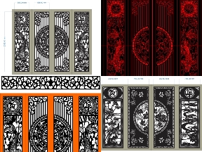 Bộ sưu tập Bộ 10 mẫu Cổng 4 cánh tài lộc giá rẻ nhất