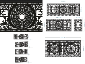 Bộ sưu tập Download 5 mẫu lan can trống đồng CNC độc lạ