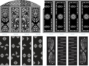 Bộ sưu tập BST Cổng 4 Cánh Hiện Đại Tối Giản