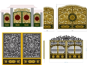 Bộ sưu tập BSt Cổng Chùa Đẹp – Thiết Kế Chuẩn