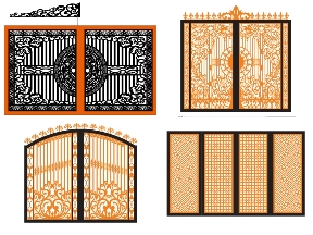 Bộ sưu tập BST Các Mẫu Cổng Hiện Đại Đẹp Mắt