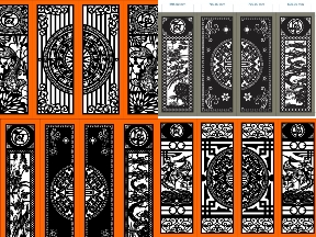 Bộ sưu tập BST Cổng Sắt 4 Cánh Tài Lộc – Thiết Kế Độc Quyền