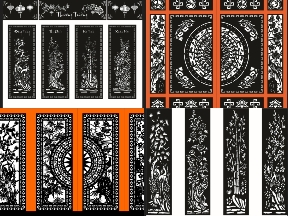 Bộ sưu tập BST Cổng Tứ Quý CNC – Phong Cách Truyền Thống