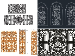 Bộ sưu tập BST Hàng Rào CNC Cho Công Trình Sang Trọng