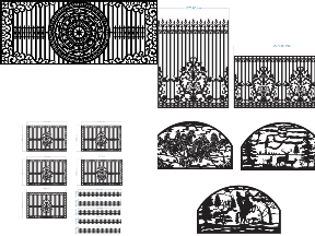 Bộ sưu tập BST Hàng Rào CNC Đẹp, Hiện Đại Mới