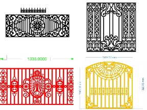 Bộ sưu tập BST Hàng Rào Hiện Đại Gửi Khách