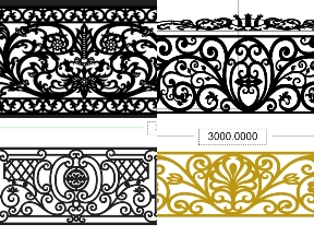 Bộ sưu tập BST Lan Can Sắt Sơn Tĩnh Điện
