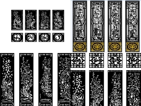 Bộ sưu tập BST Thiết Kế Cổng Tứ Quý CNC Cao Cấp