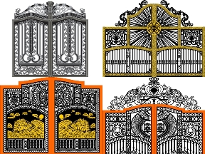 Bộ sưu tập Tổng hợp trọn bộ 10 mẫu Cổng 2 cánh giảm giá 20%