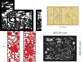 Bộ sưu tập BST Vách Ngăn Cá Chép CNC