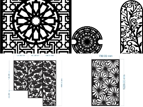 Bộ sưu tập Catalogue Vách Ngăn CNC Hiện Đại