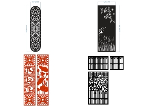 Bộ sưu tập BST Vách Ngăn Hoa Hiện Đại