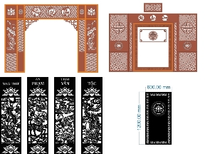 Bộ sưu tập BST Vách Thờ CNC Đẹp