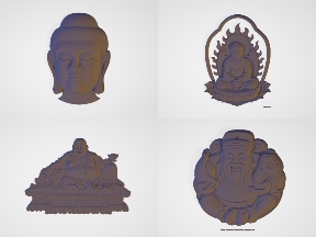 Bộ sưu tập Chỉ với 27.000đ trọn bộ 6 mẫu Tượng cực đẹp