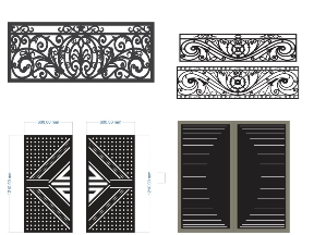Bộ sưu tập Tổng hợp 10 mẫu cổng 2 cánh và hàng rào 2026