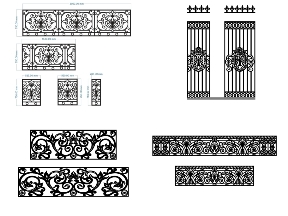 Bộ sưu tập Combo 10 mẫu cổng 2 cánh và hàng rào 2026