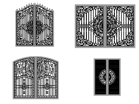 Bộ sưu tập Combo 10 mẫu cổng 2 cánh và hàng rào mới 2026