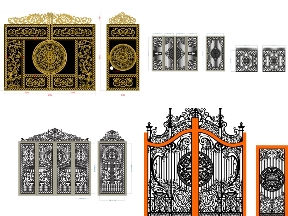 Bộ sưu tập Combo 20 Mẫu Cổng Chính & Cổng Phụ Đẹp