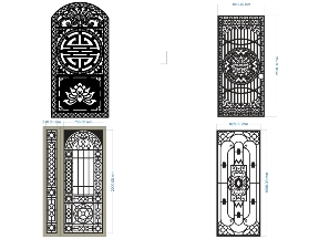 Bộ sưu tập BST Cổng 1 Cánh Phong Cách Tối Giản