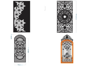 Bộ sưu tập BST Cổng 1 Cánh Sắt Mỹ Thuật