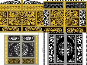 Bộ sưu tập Cổng 2 Cánh Cao Cấp Sang Trọng